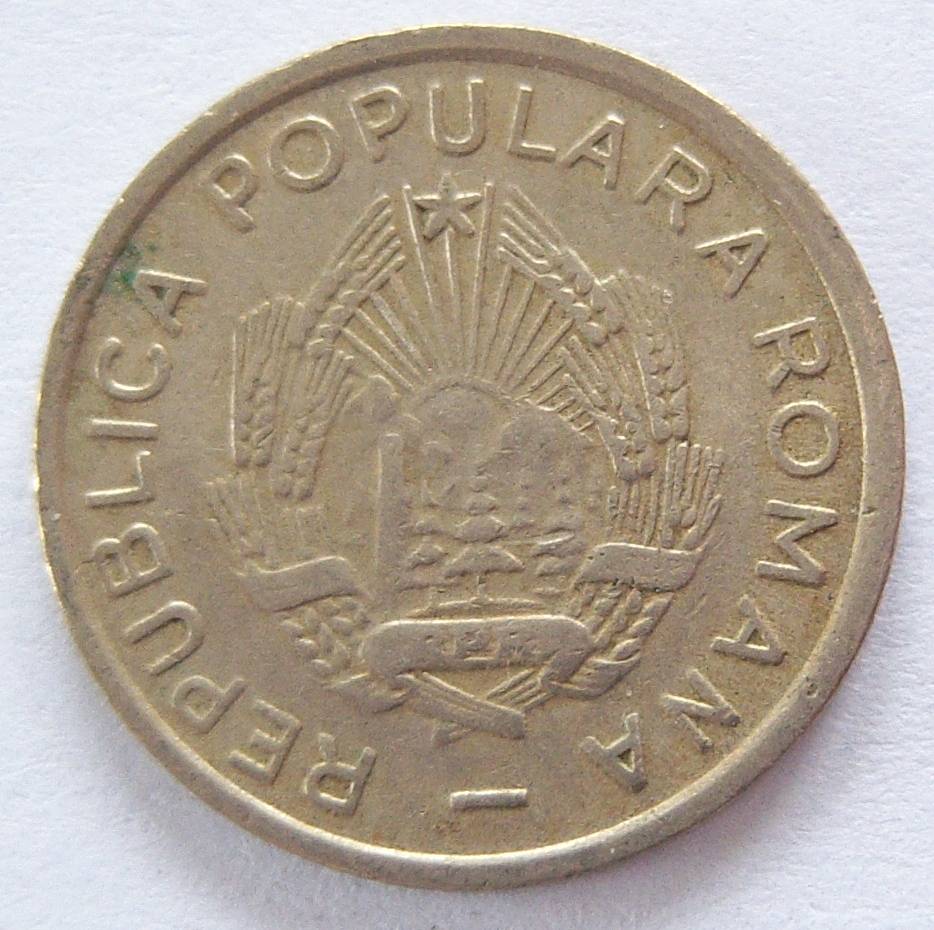  RUMÄNIEN ROMANIA 10 Bani 1954   