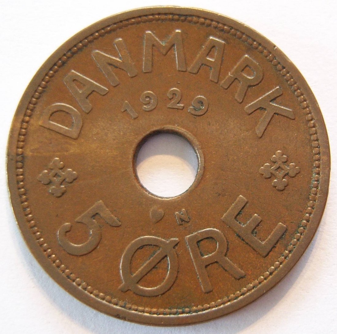  Dänemark 5 Öre 1929   