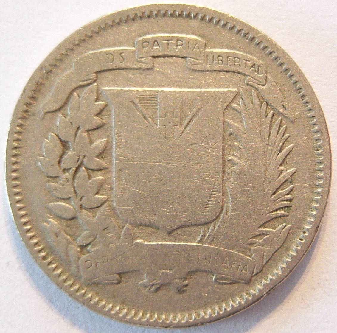  Dominikanische Republik 5 Centavos 1937   