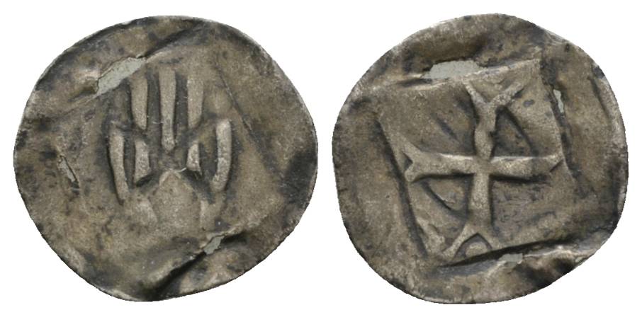  Mittelalter; Kleinmünze; 0,44 g   