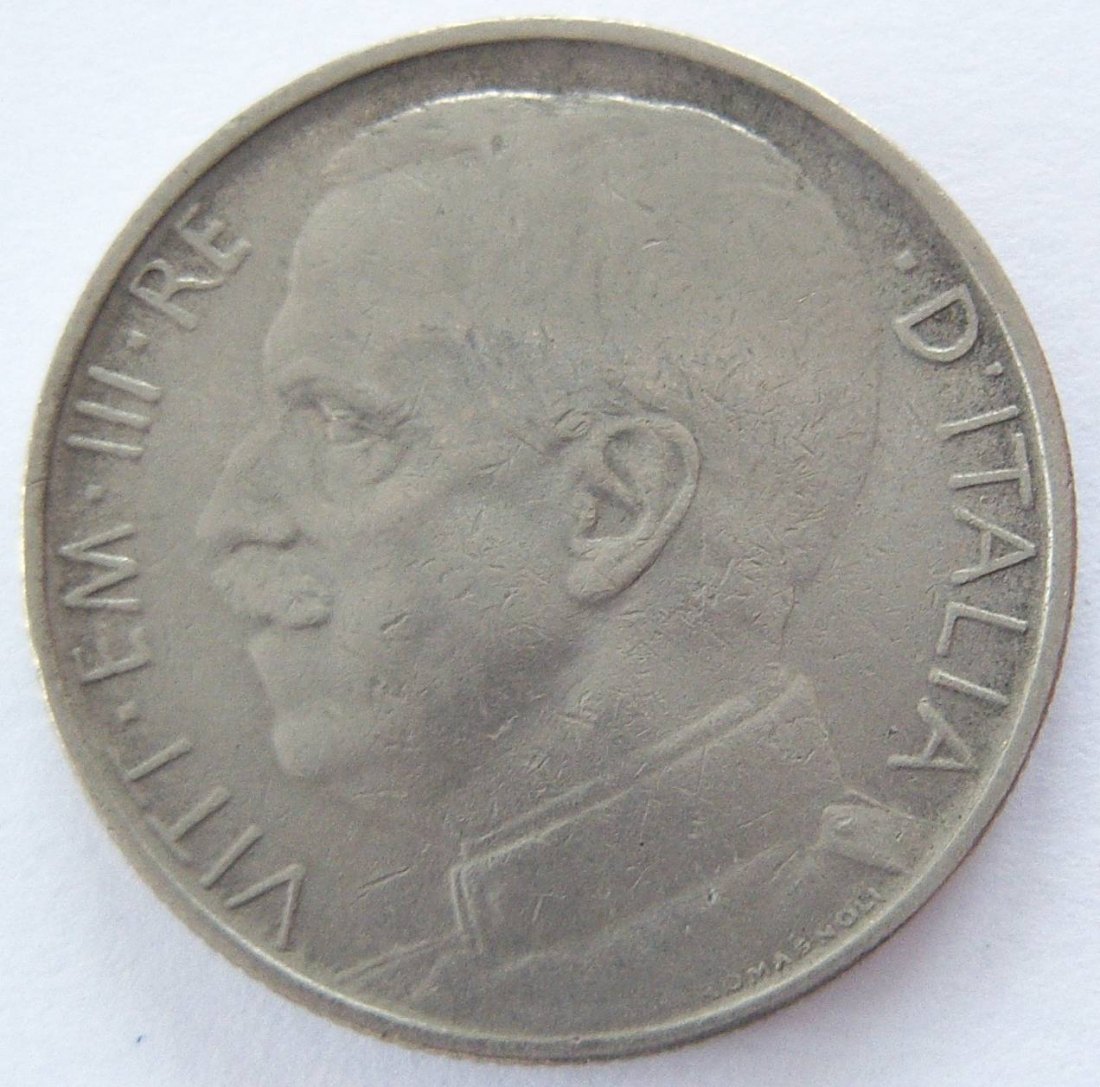  Italien 50 Centesimi 1920 Rand geriffelt Riffelrand   