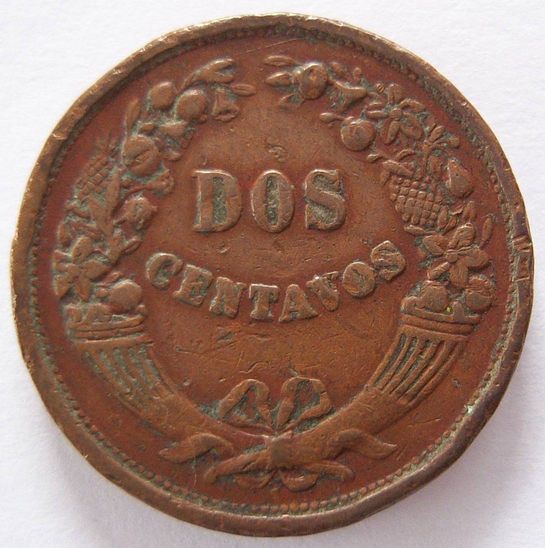  Peru Dos 2 Centavos 1935 C   