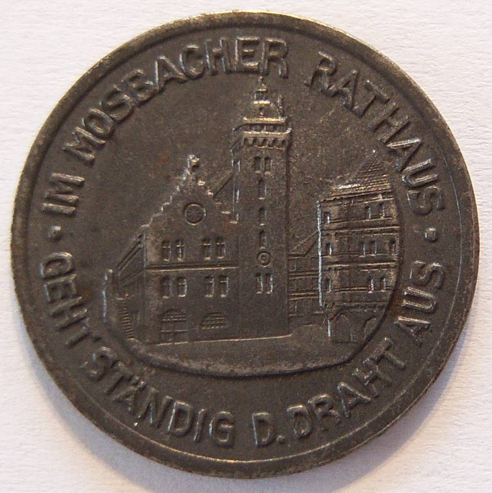  Mosbach Baden 25 Pfennig 1920   