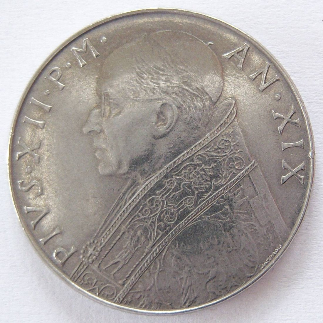  Vatikan 100 Lire 1957   
