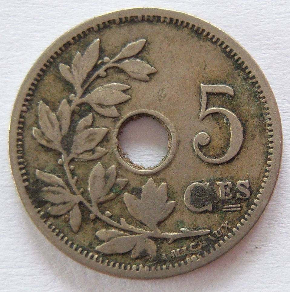  Belgien 5 Centimes 1905 BELGIQUE   