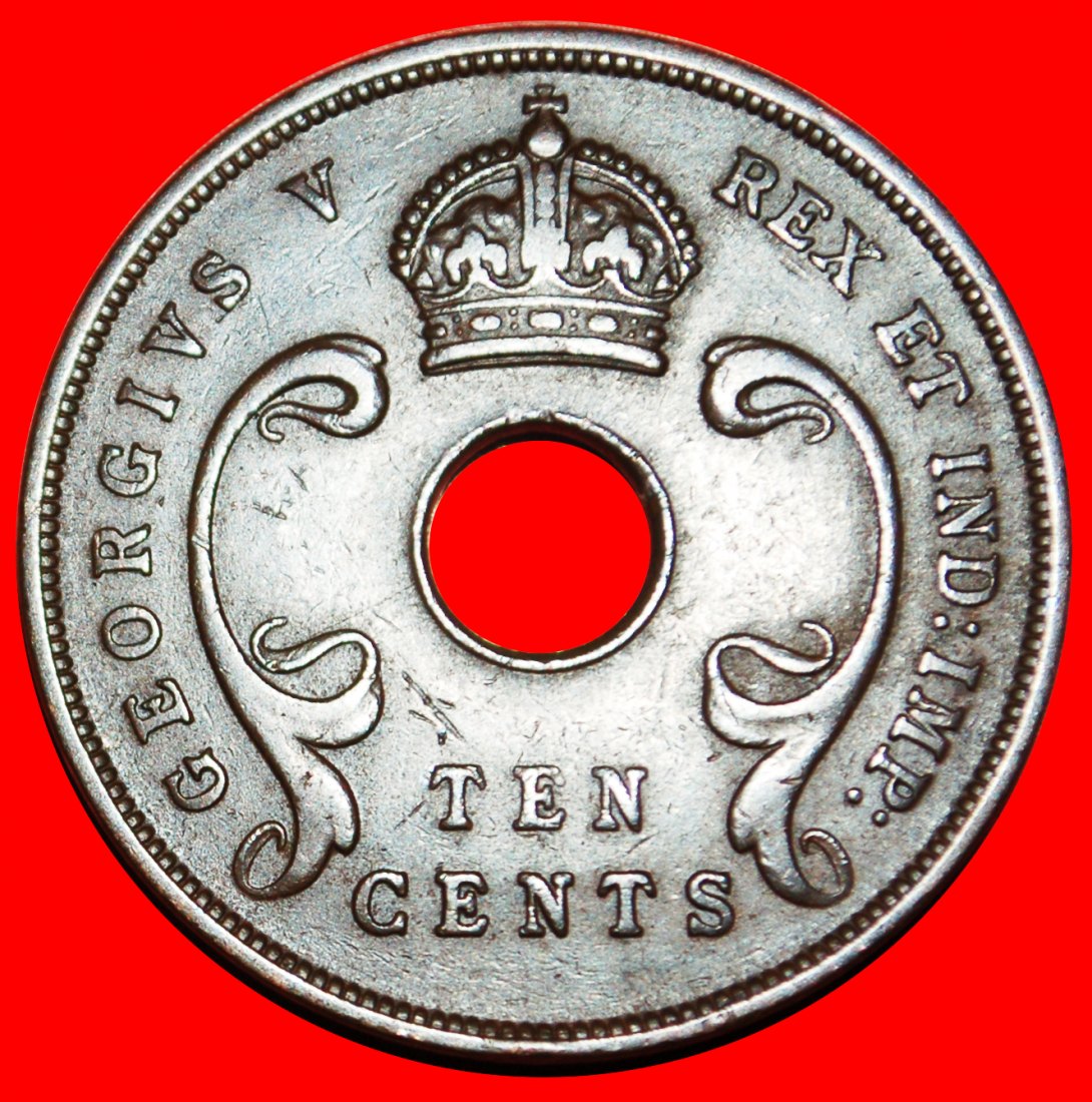  · GREAT BRITAIN: EAST AFRICA ★ 10 CENTS 1928! George V (1911-1936) LOW START★ NO RESERVE!   