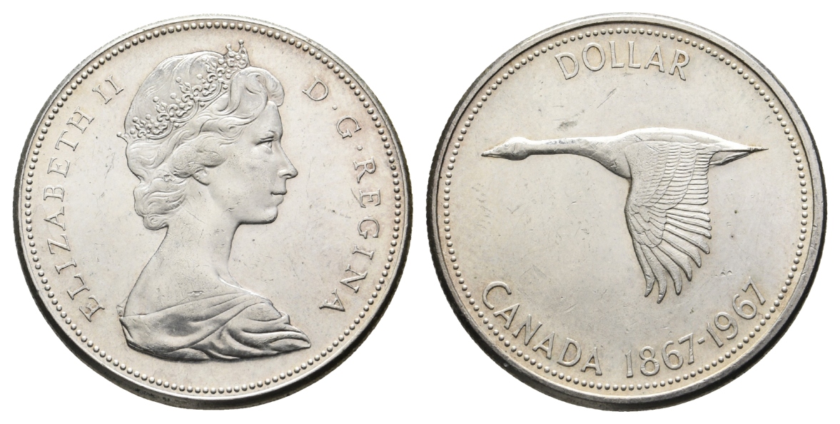  Canada; Dollar 1967   