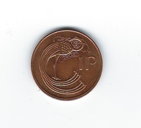  Irland 1 Penny 1990   