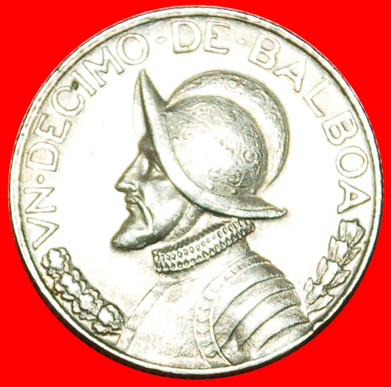  · PORTRÄT: PANAMA ★ 1/10 BALBOA 1968! Vasco Nunez de Balboa (1475-1519) OHNE VORBEHALT!   
