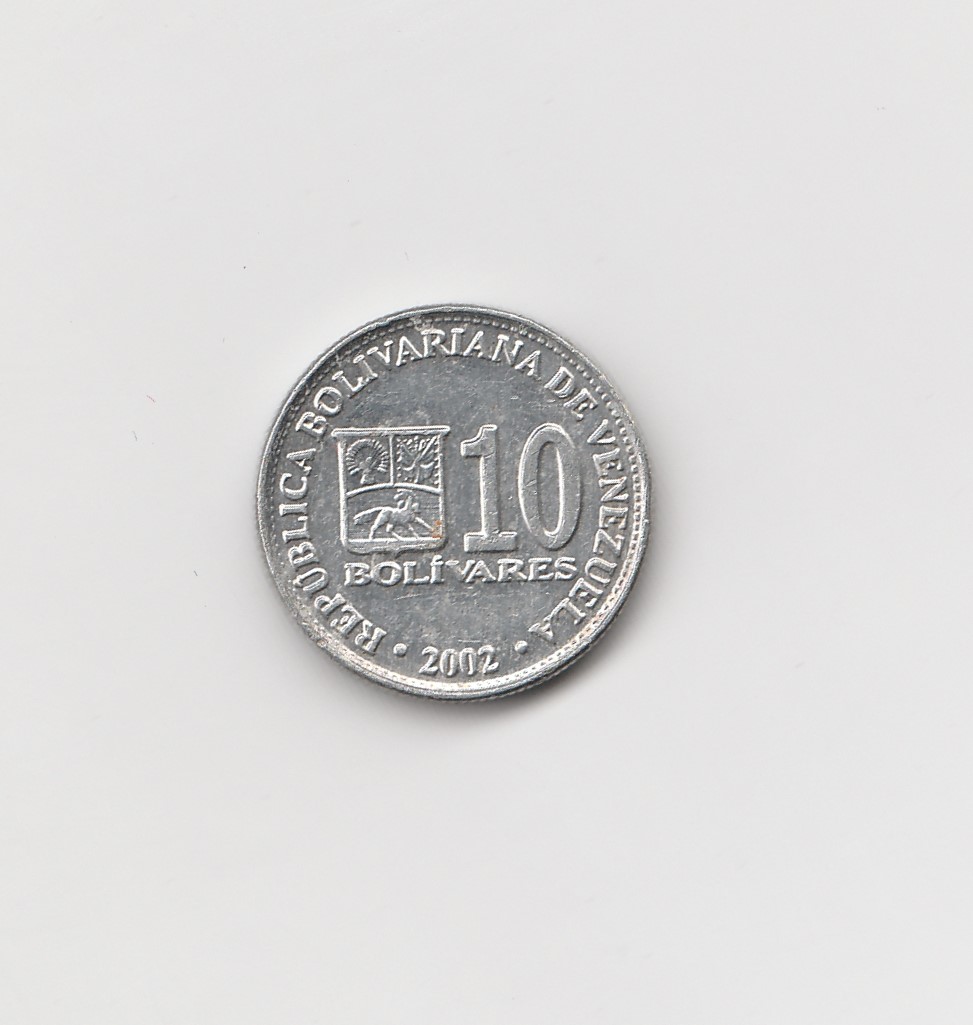  10 Bolivares Venezuela 2002 (M089)   
