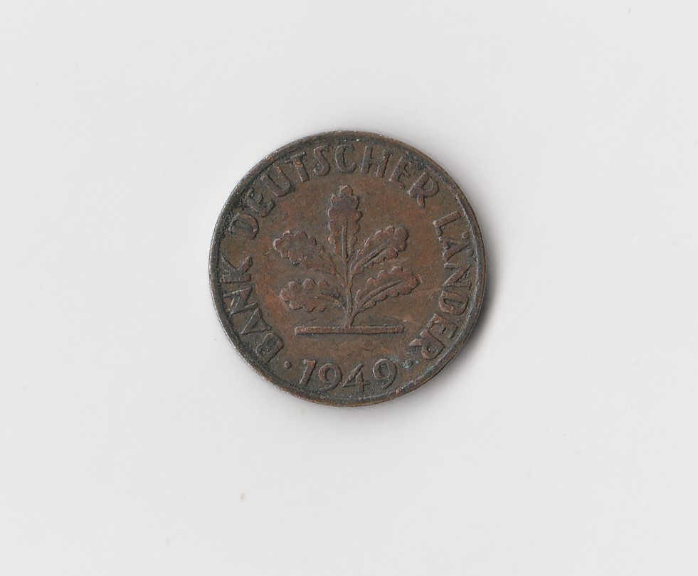 Deutschland (M108) 1 Pfennig 1949 F siehe scan