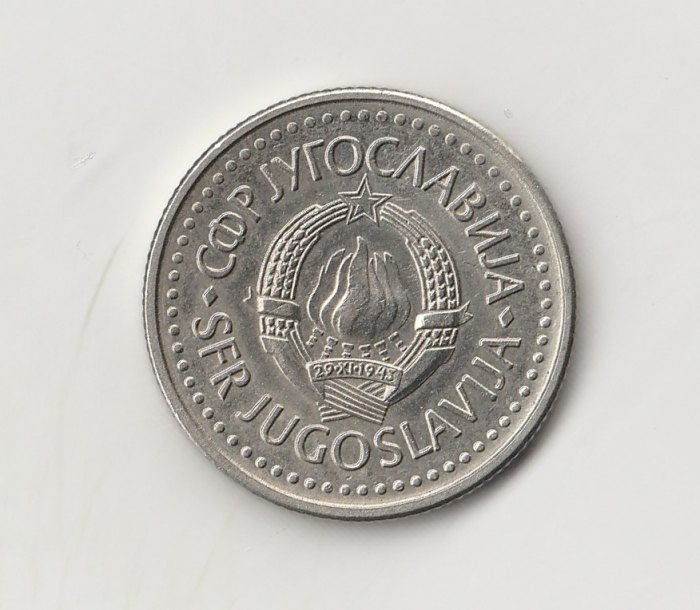  10 Dinar Jugoslawien 1983 (M122)   