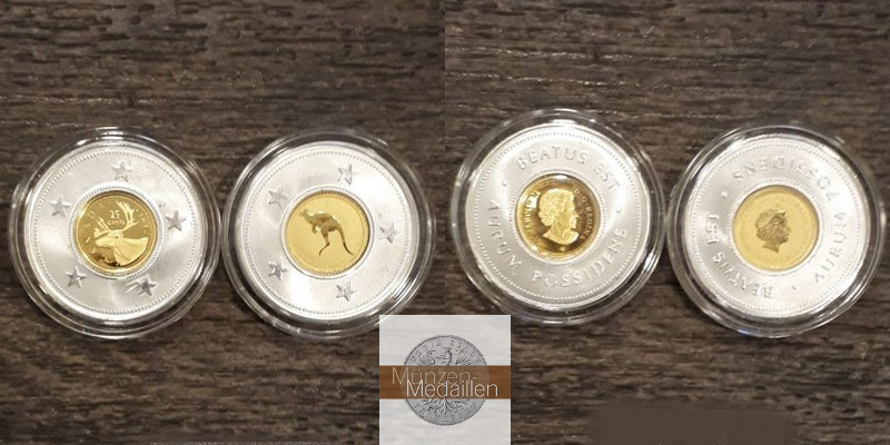 Die kleinsten Goldmünzen der Welt MM-Frankfurt Feingold insg.: 6,5g insgesamt 13 Stk.  