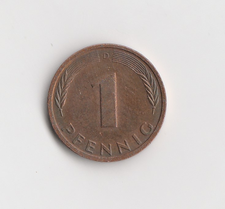  1 Pfennig 1990 D (M211)   