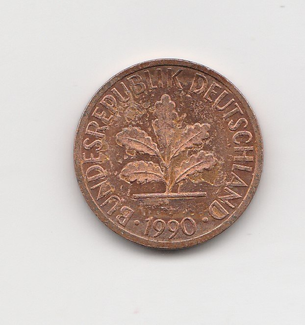  1 Pfennig 1990 D (M211)   