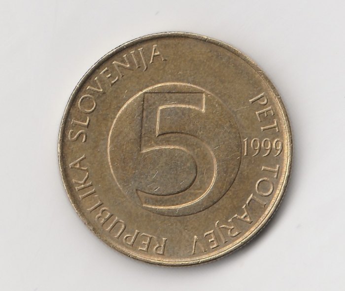  5 Tolar Slowenien 1999 (M212)   