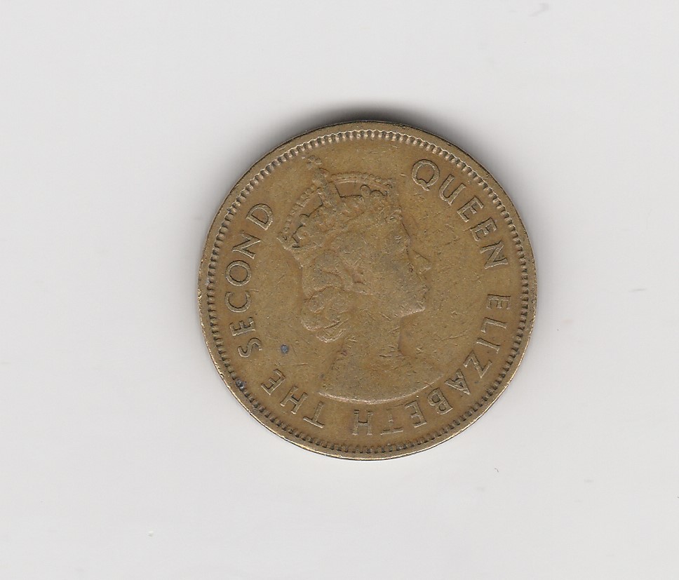  10 cent Hong Kong 1960 (M410)   