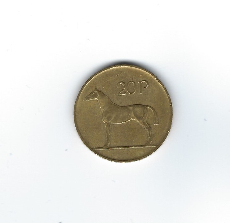 Irland 20 Pence 1986   