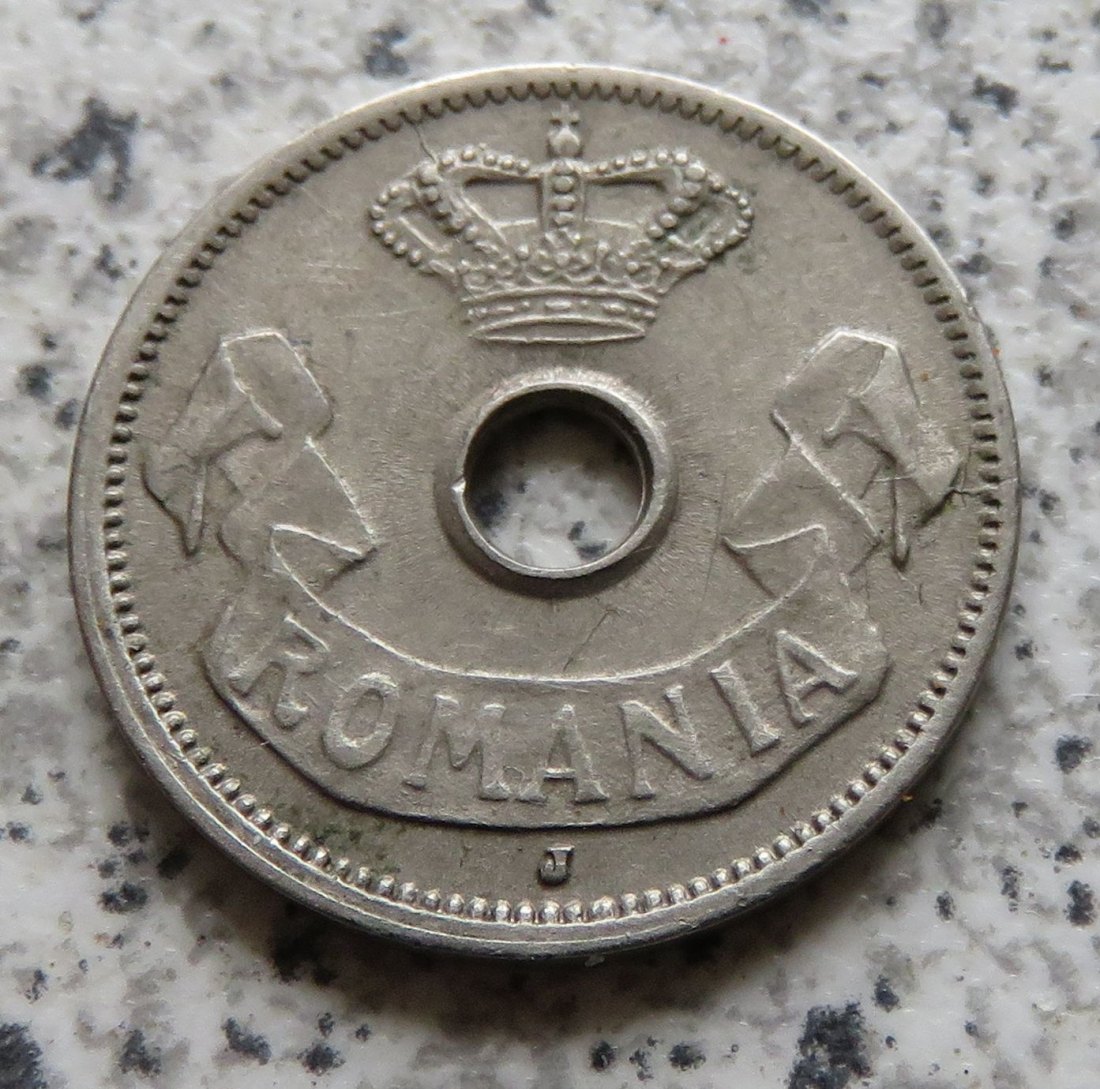  Rumänien 5 Bani 1906 J   