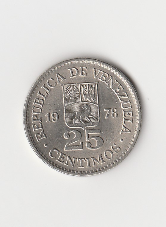  25 Centimos Venezuela 1978 (M473)   