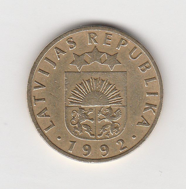  10 Santimu Lettland   1992   (M475)   