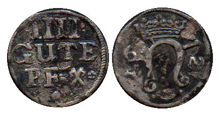  Northeim 4 Pfennig 1672 Selten   