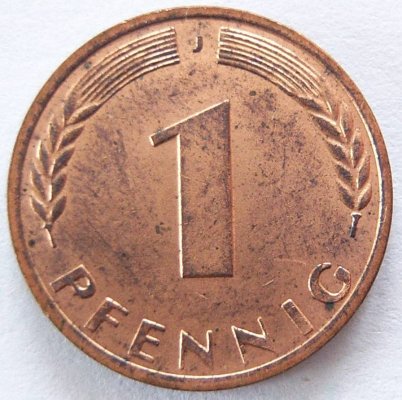  BRD 1 Pfennig 1967 J vz-unc   