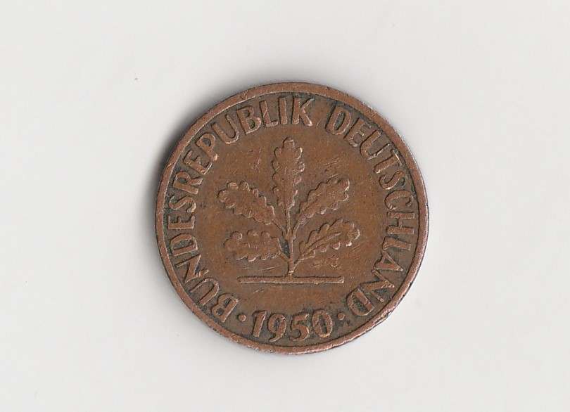  1 Pfennig 1950 G  (M555)   