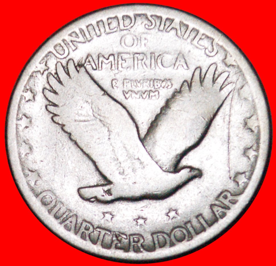  • SOLID SILVER (1917-1930): USA★1/4 DOLLAR 1930 STANDING LIBERTY WITH EAGLE★ LOW START ★ NO RESERVE!   