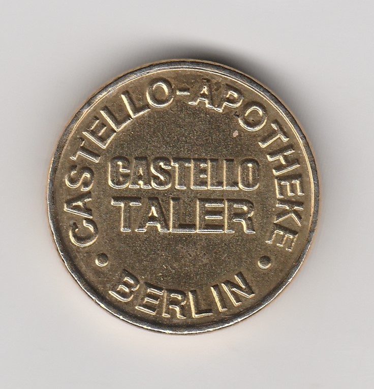  Apotheken Taler   Castello Taler  Berlin (M567)   