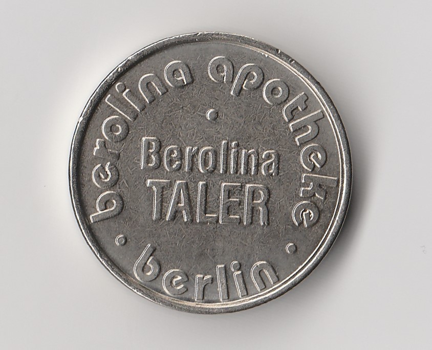  Apotheken Taler  Berolina Taler Berlin (M576)   