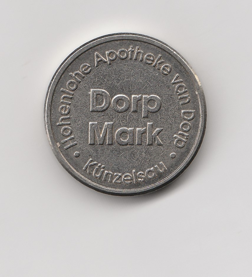  Apotheken Taler  Drop Mark Hohenlohe Apotheke von Drop  Künzelsau   (M588)   