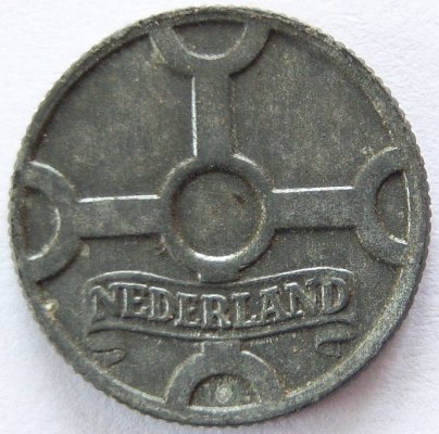  Niederlande Netherlands 1 Cent 1943 Zink ss-vz   