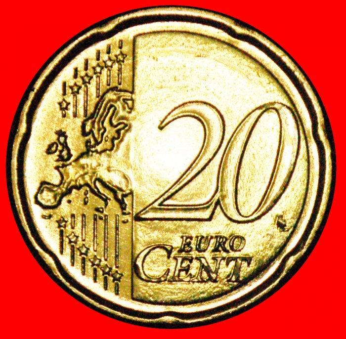  • GRIECHENLAND: ZYPERN ★ 20 CENT 2012 UNGEWÖHNLICH! VON ROLLEN STEMPELGLANZ! OHNE VORBEHALT!   