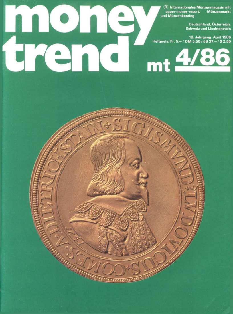  Money Trend 4/1986 - ua. In Ligurien: Genua und seine Münzen   