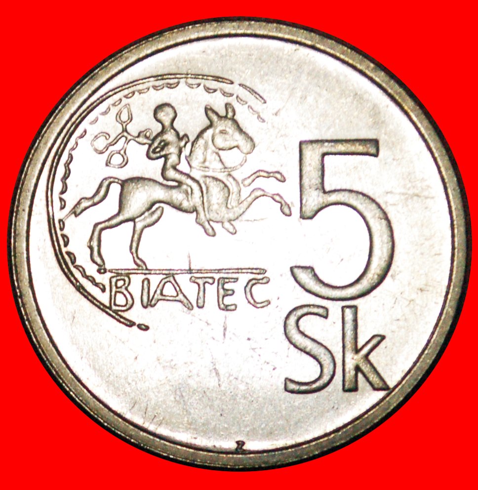  * COPY OF CELTIC COIN (1993-2008): SLOVAKIA ★ 5 CROWNS 1994! LOW START ★ NO RESERVE!   
