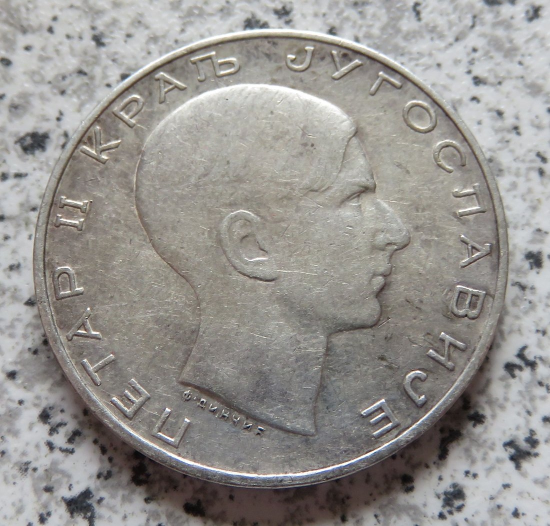 Jugoslawien 50 Dinar 1938 (2)   