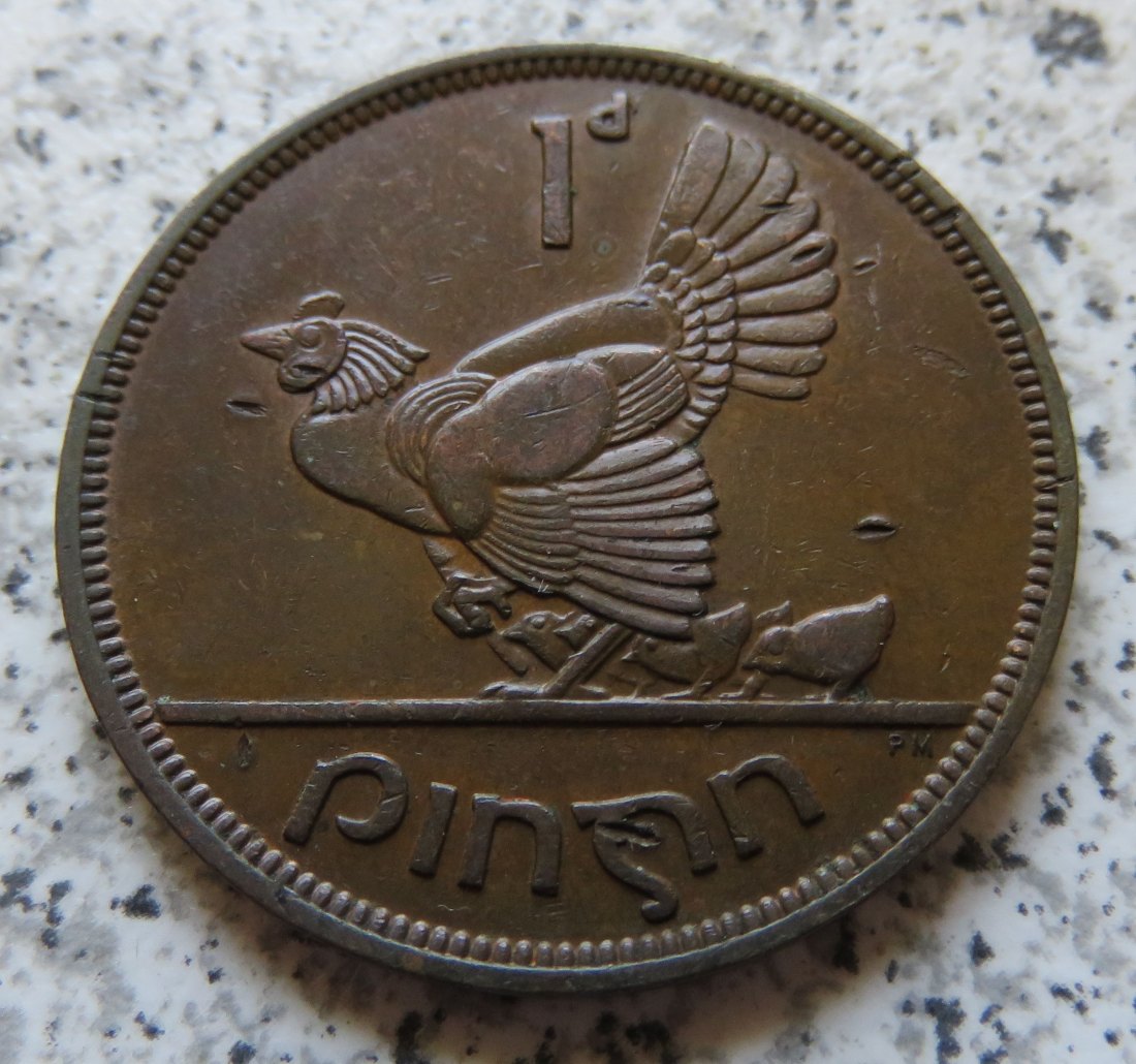  Irland One Penny 1943 / 1 Penny 1943   