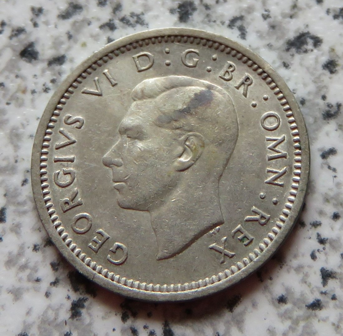  Großbritannien 3 Pence 1937   