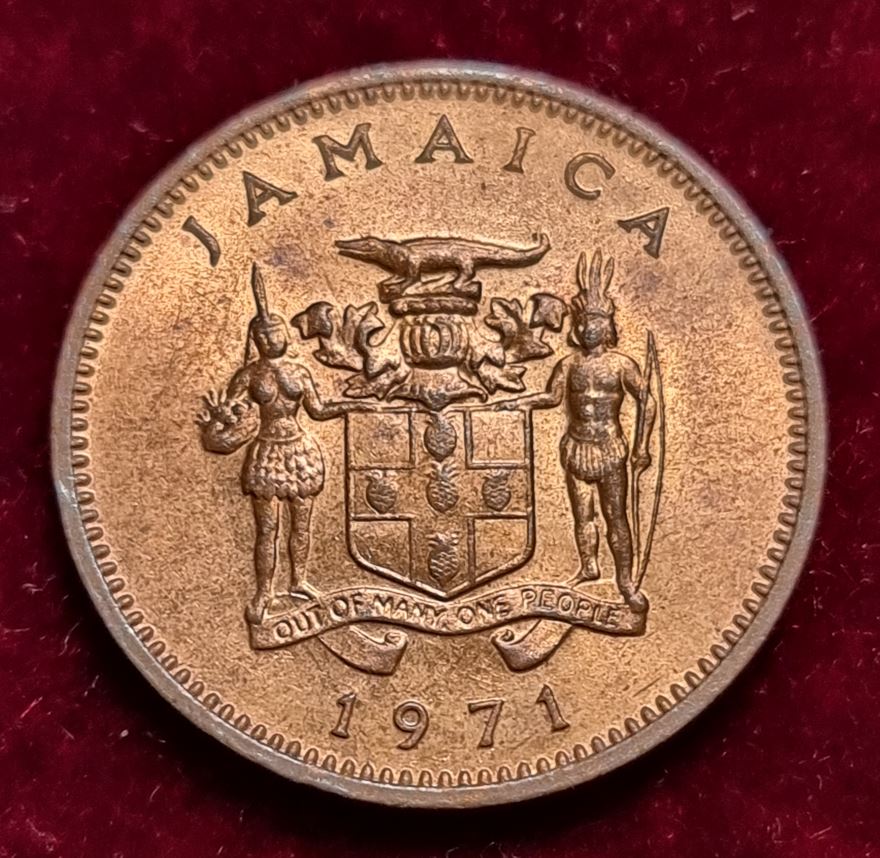  4729(11) 1 Cent (Jamaika / FAO) 1971 in UNC ....................................... von Berlin_coins   