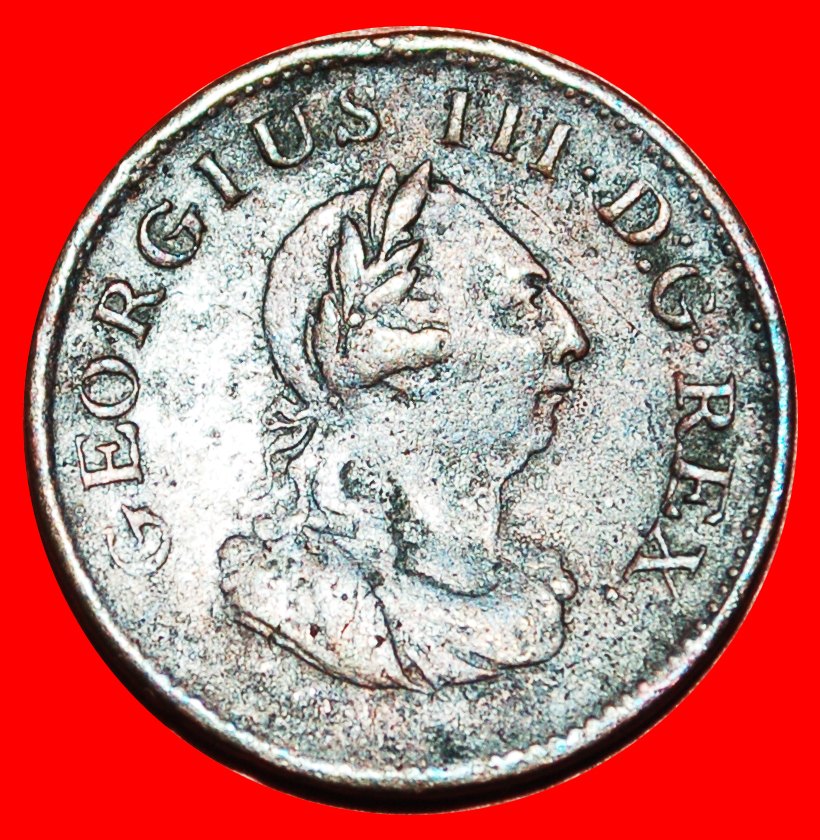  * GREAT BRITAIN:IRELAND★1 FARTHING 1806 GEORGE III (1801-1820)★DISCOVERY COIN★LOW START★ NO RESERVE!   