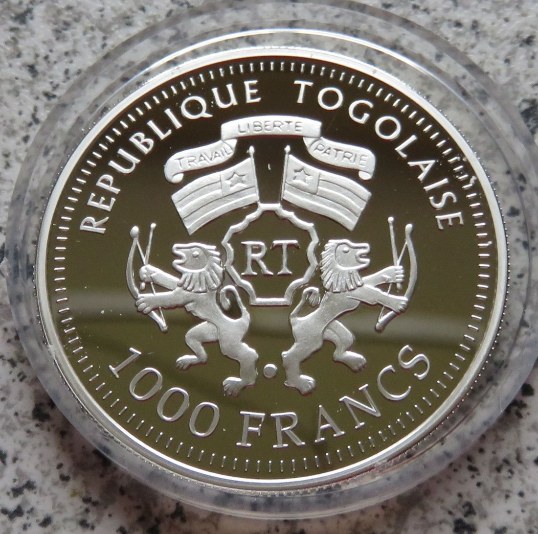  Togo 1000 Francs 2007   