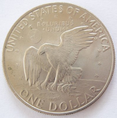  USA Eisenhower 1 One Dollar 1972 D   