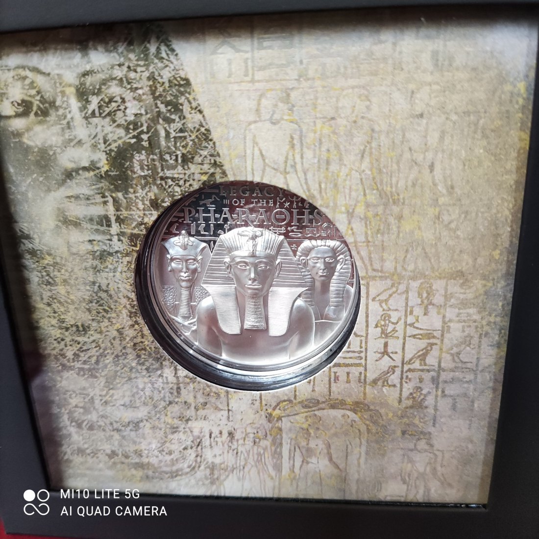  Cook Islands Inseln 1 Oz Silber proof pp 5 $ 2022 Legacy of the Pharaohs Ultra High Relief Prägung   