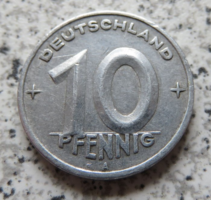  DDR 10 Pfennig 1948 A   