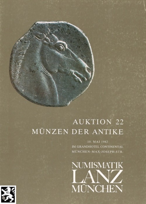  Lanz ( München ) Auktion 22 (1982) ANTIKE - Römische Republik & Kaiserzeit ,Griechen ,Kelten ,Byzanz   