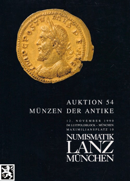  Lanz ( München ) Auktion 54 (1990) ANTIKE - Sammlung Dr. Hans WÖLFLE Römische Kaiserzeit ua   