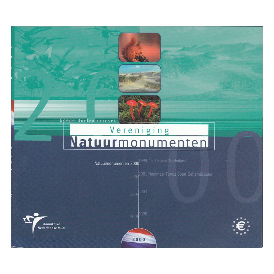 Offiz. Euro-KMS Niederlande *Gute Taten - Naturdenkmäler* 2000   