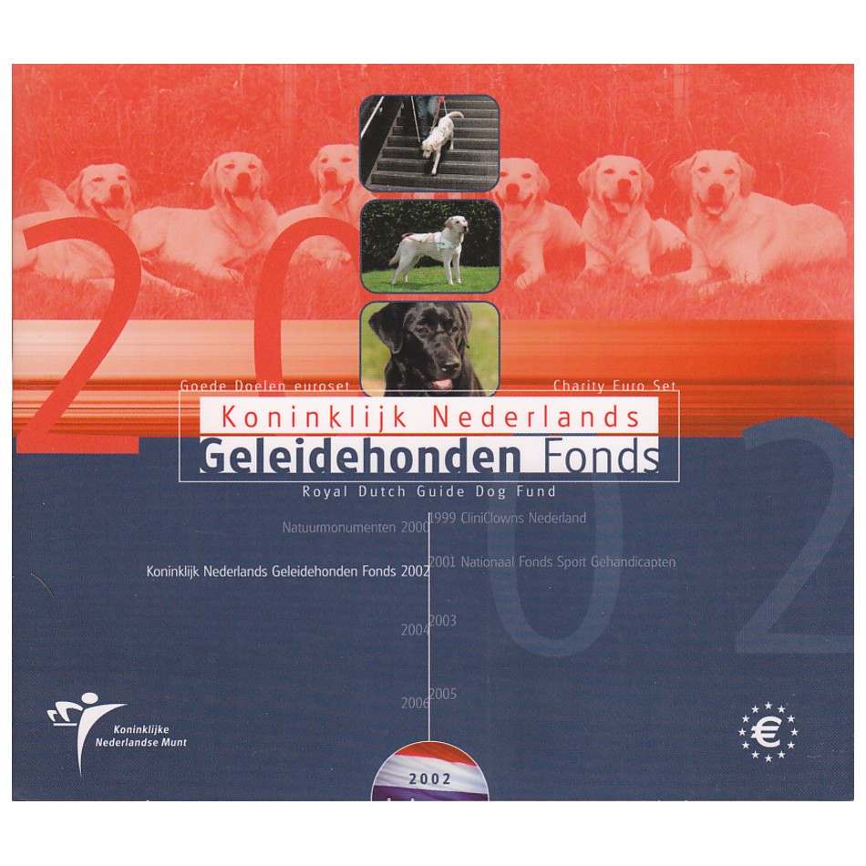  Offiz. Euro-KMS Niederlande *Gute Taten - Blindenhunde* 2002   