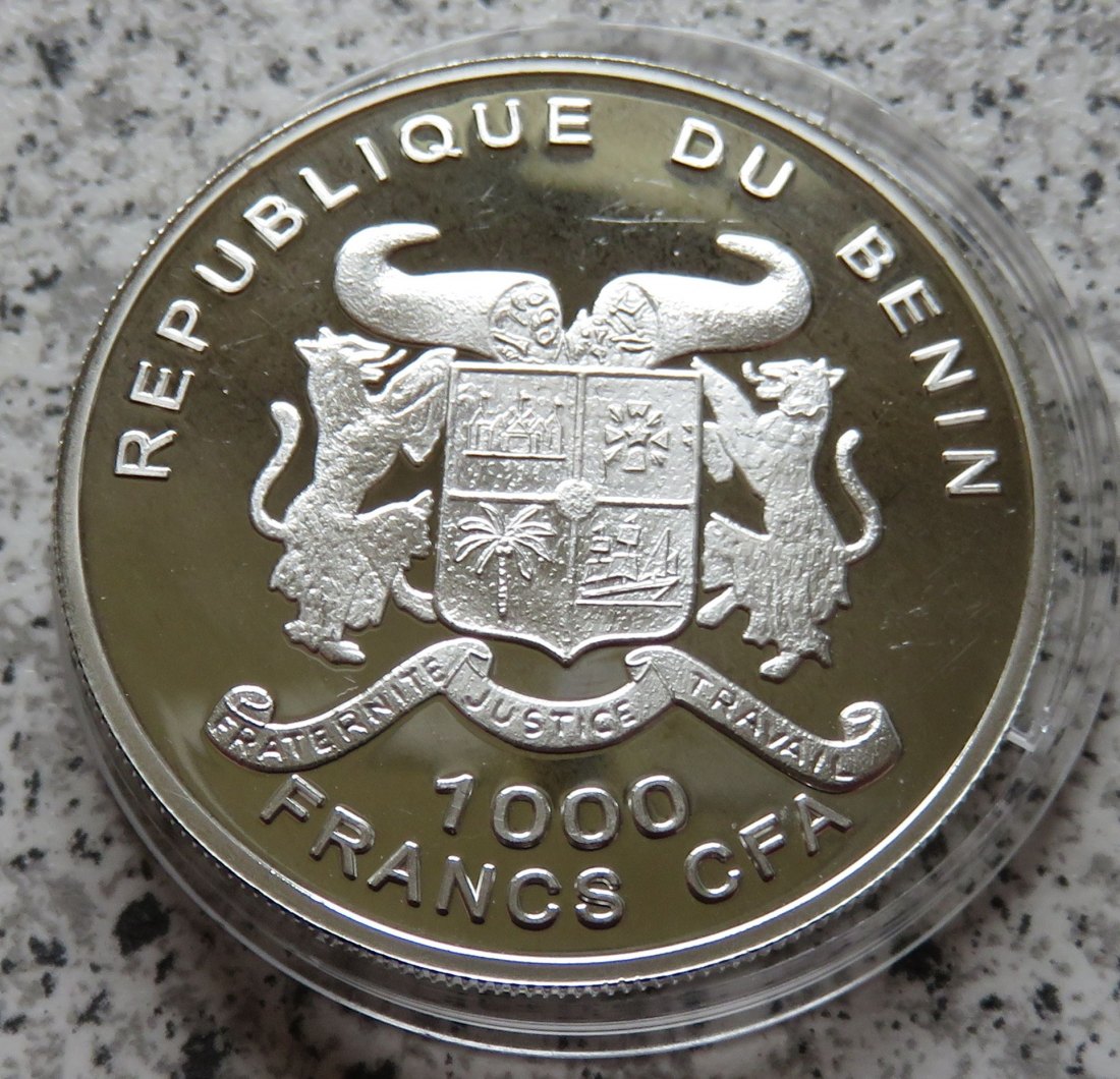  Benin 1000 Francs 2002   
